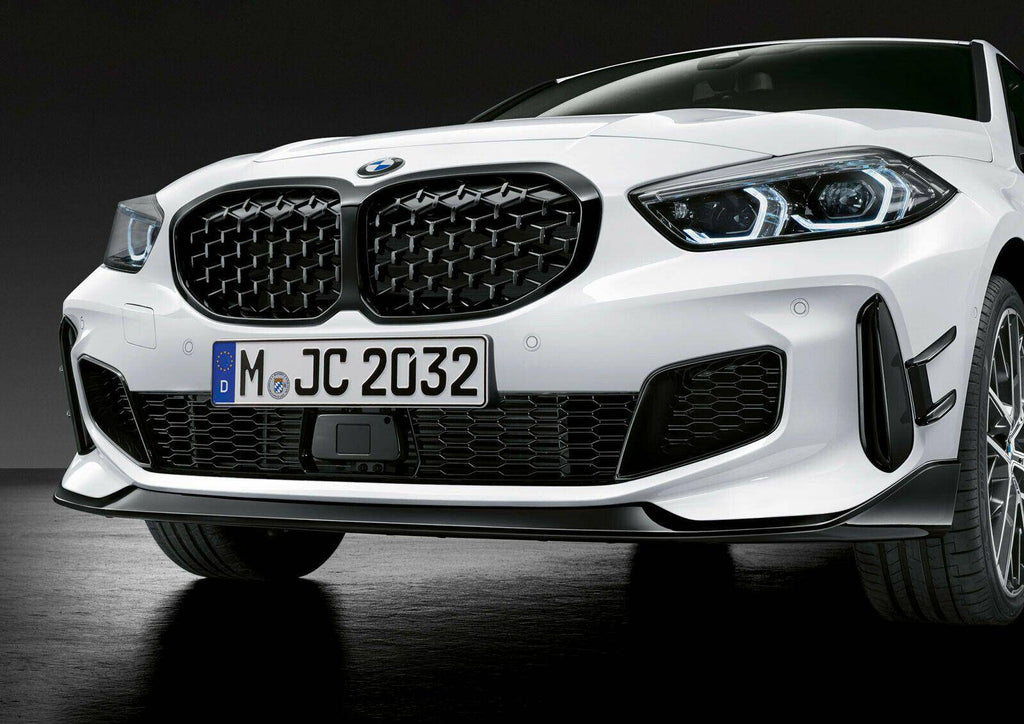 Genuine BMW M Performance Gloss Black Honeycomb Grille for BMW 1 Series & M135i (2019-2024, F40) - AUTOID® - Front Grille - BMW M Performance