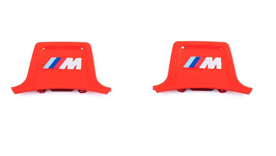 Genuine BMW M Performance M Logo Brake Caliper Clip Set - AUTOID® - Wheel Accessories - BMW M Performance