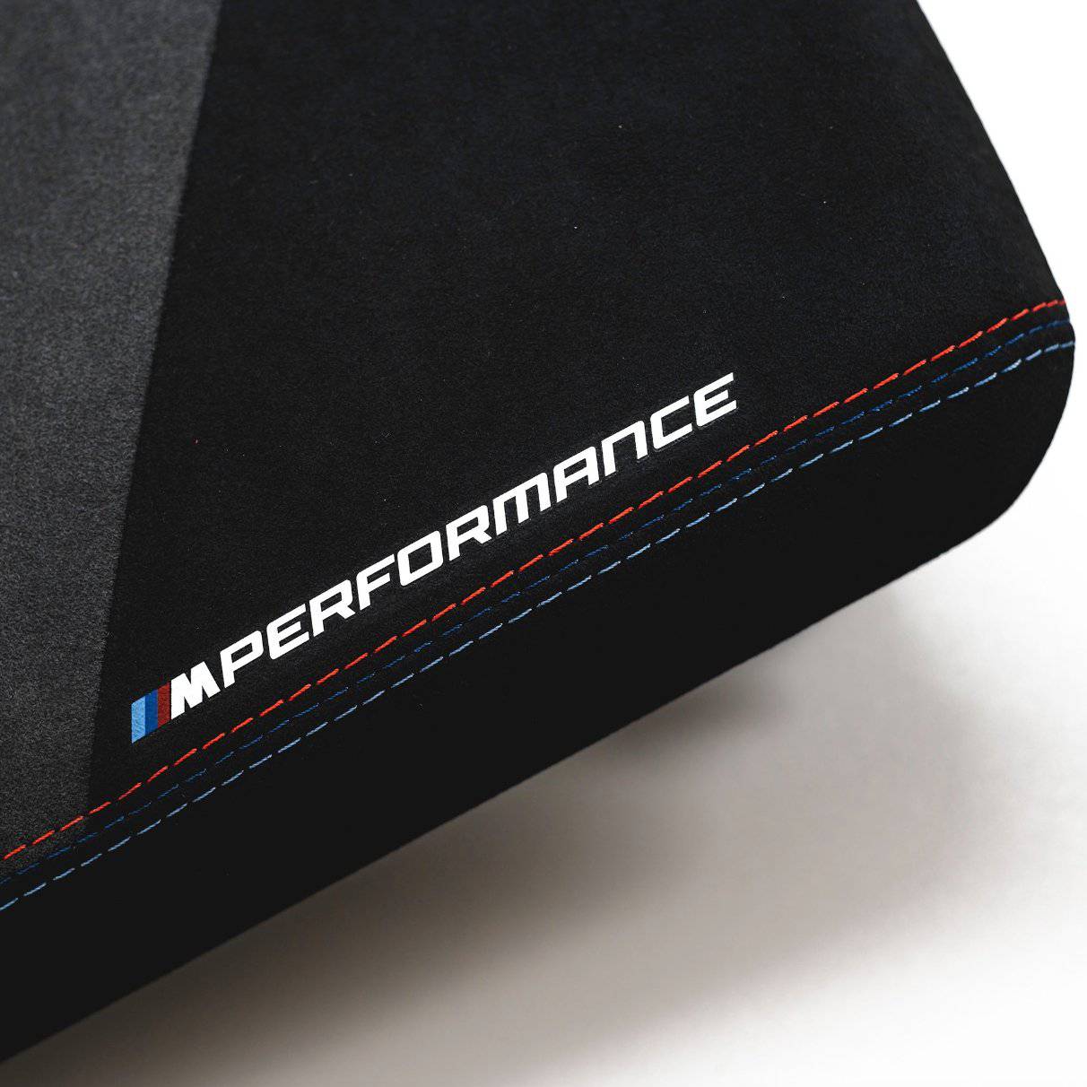 Genuine M Performance Alcantara Armrest for BMW G Series Models (F40 F44 G42 G20 G22 G80 G82), Model Badges, BMW M Performance - AUTOID | Premium Automotive Accessories