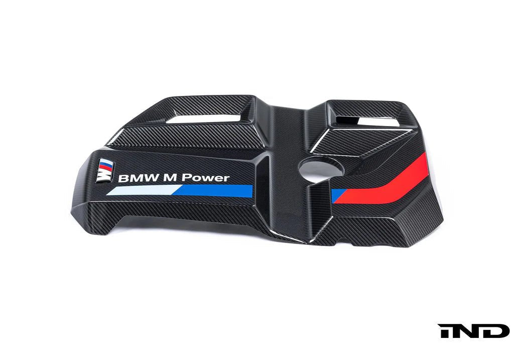 Genuine M Performance BMW G87 M2, G80 G81 M3 & G82 G84 M4 Carbon Fibre Engine Cover - AUTOID® - Vehicle Dress Up Caps & Covers - BMW M Performance