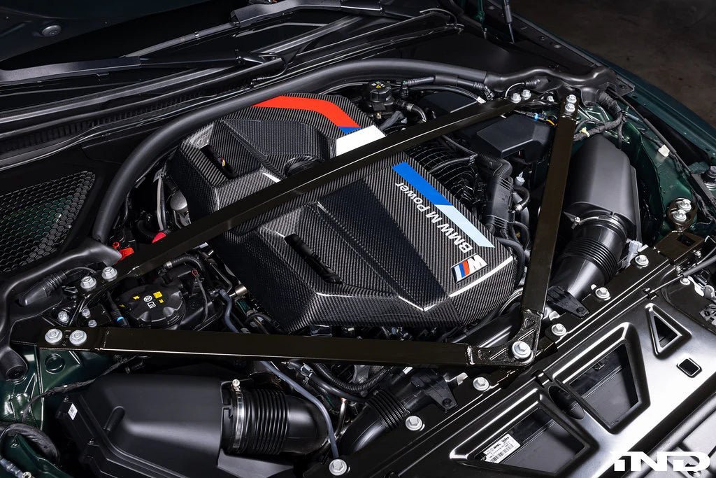 Genuine M Performance BMW G87 M2, G80 G81 M3 & G82 G84 M4 Carbon Fibre Engine Cover - AUTOID® - Vehicle Dress Up Caps & Covers - BMW M Performance