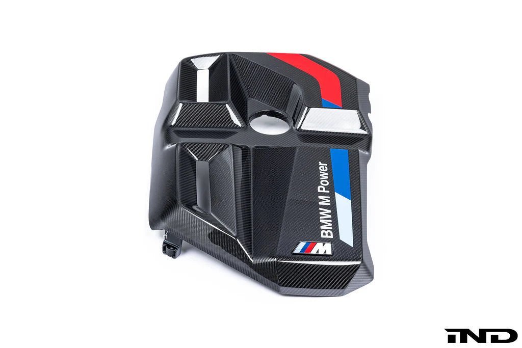 Genuine M Performance BMW G87 M2, G80 G81 M3 & G82 G84 M4 Carbon Fibre Engine Cover - AUTOID® - Vehicle Dress Up Caps & Covers - BMW M Performance