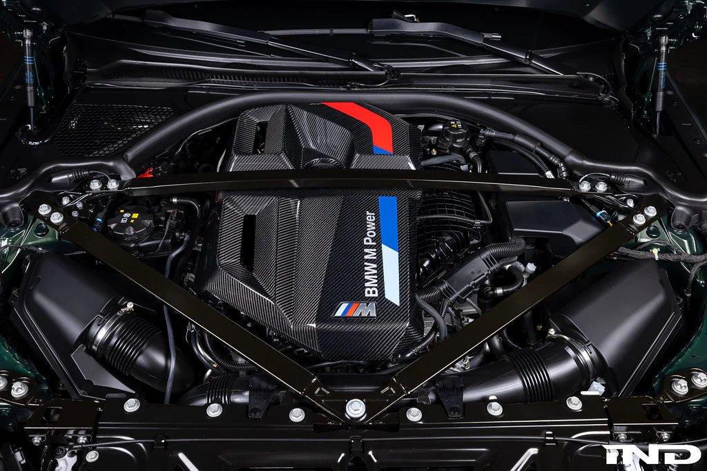Genuine M Performance BMW G87 M2, G80 G81 M3 & G82 G84 M4 Carbon Fibre Engine Cover - AUTOID® - Vehicle Dress Up Caps & Covers - BMW M Performance