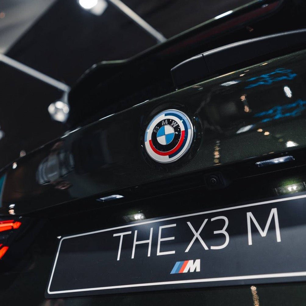 Genuine M Performance Heritage 50 Years Bonnet and Boot Badge Emblems - AUTOID - Model Badges - BMW M Performance