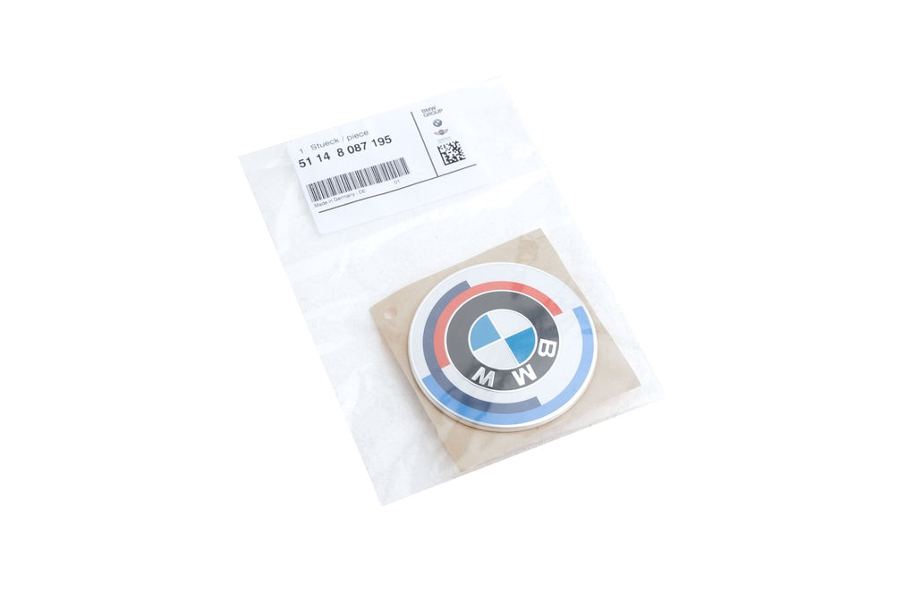 Genuine M Performance Heritage 50 Years Bonnet and Boot Badge Emblems - AUTOID - Model Badges - BMW M Performance