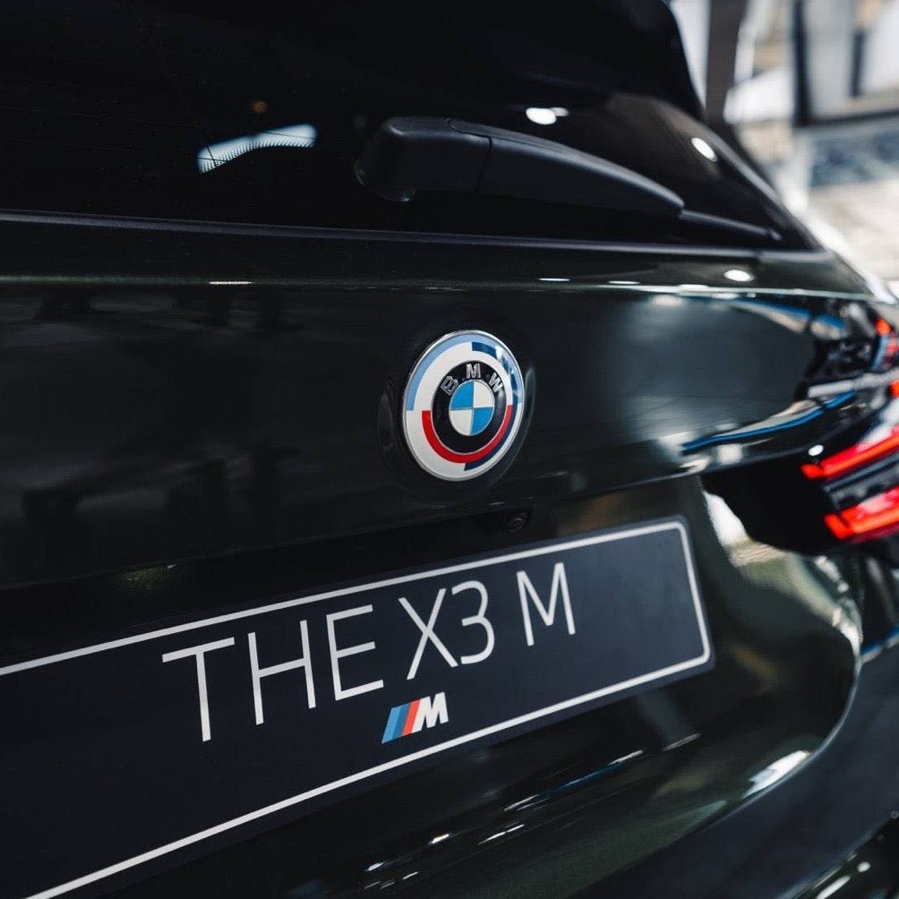 Genuine M Performance Heritage 50 Years Bonnet and Boot Badge Emblems - AUTOID® - Model Badges - BMW M Performance