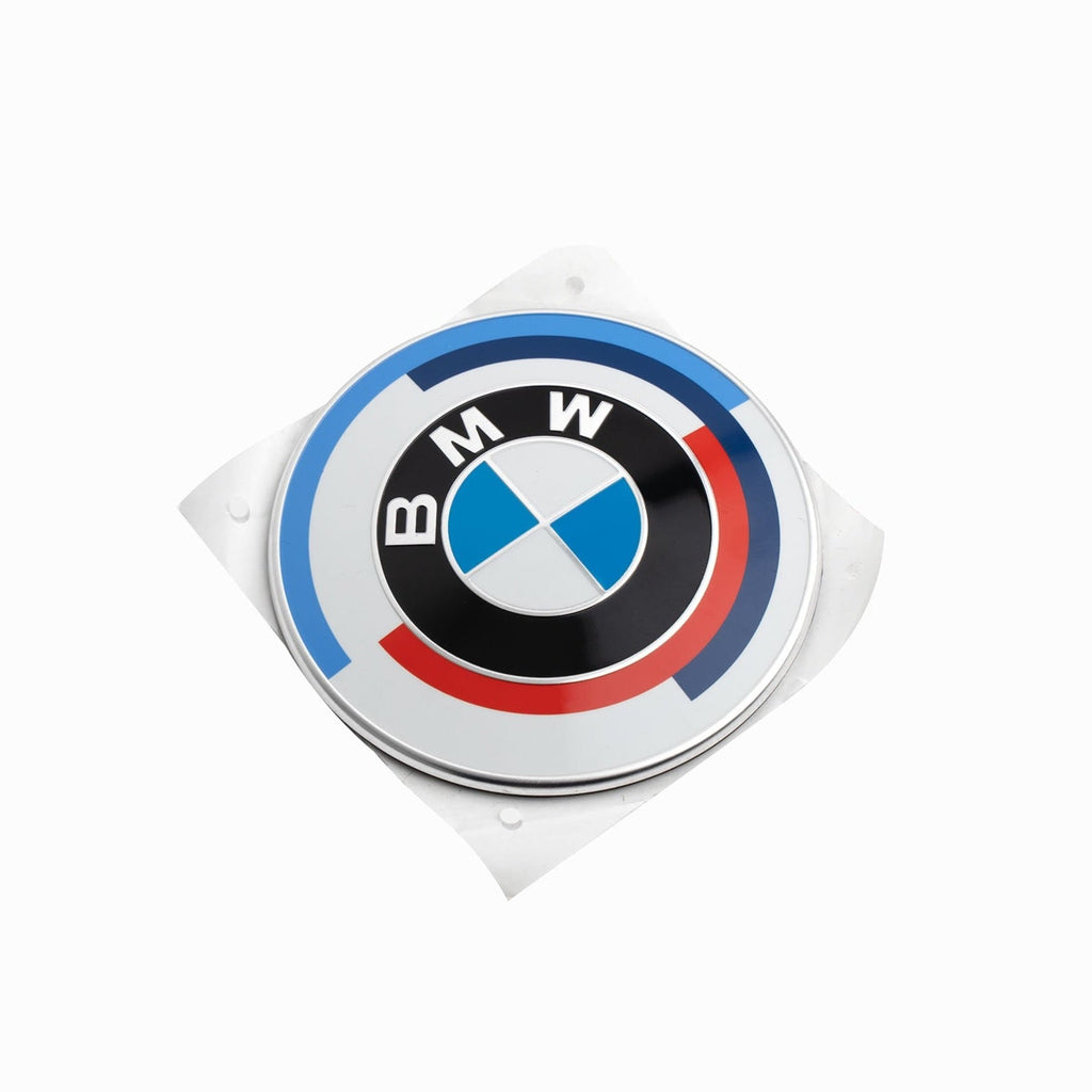 Genuine M Performance Heritage 50 Years Bonnet and Boot Badge Emblems - AUTOID® - Model Badges - BMW M Performance
