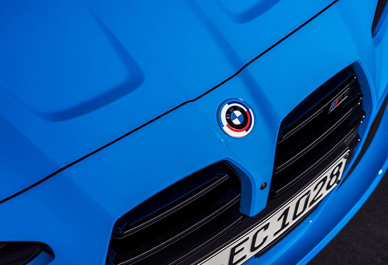 Genuine M Performance Heritage 50 Years Bonnet and Boot Badge Emblems - AUTOID® - Model Badges - BMW M Performance