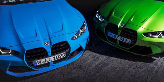 Genuine M Performance Heritage 50 Years Bonnet and Boot Badge Emblems - AUTOID® - Model Badges - BMW M Performance