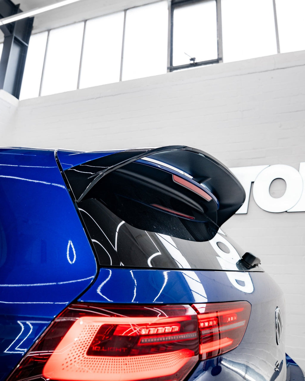 Genuine Volkswagen Golf / GTI / R Mk8 Clubsport Rear Spoiler - AUTOID® - Rear Spoilers - Volkswagen Parts
