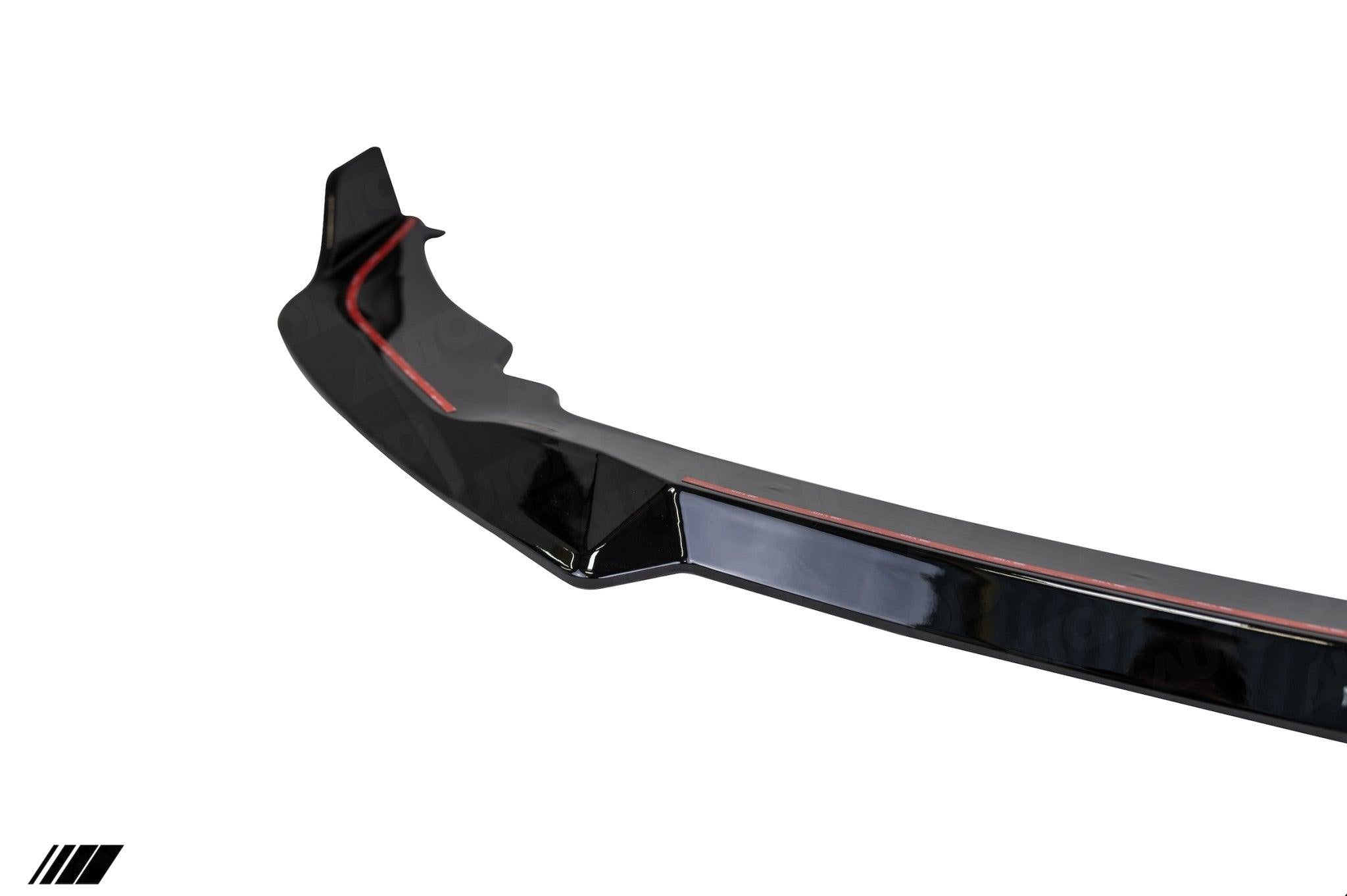 Gloss Black Competition Front Splitter for BMW 2 Series & M235i (2020+, F44), Front Lips & Splitters, Essentials - AUTOID | Premium Automotive Accessories