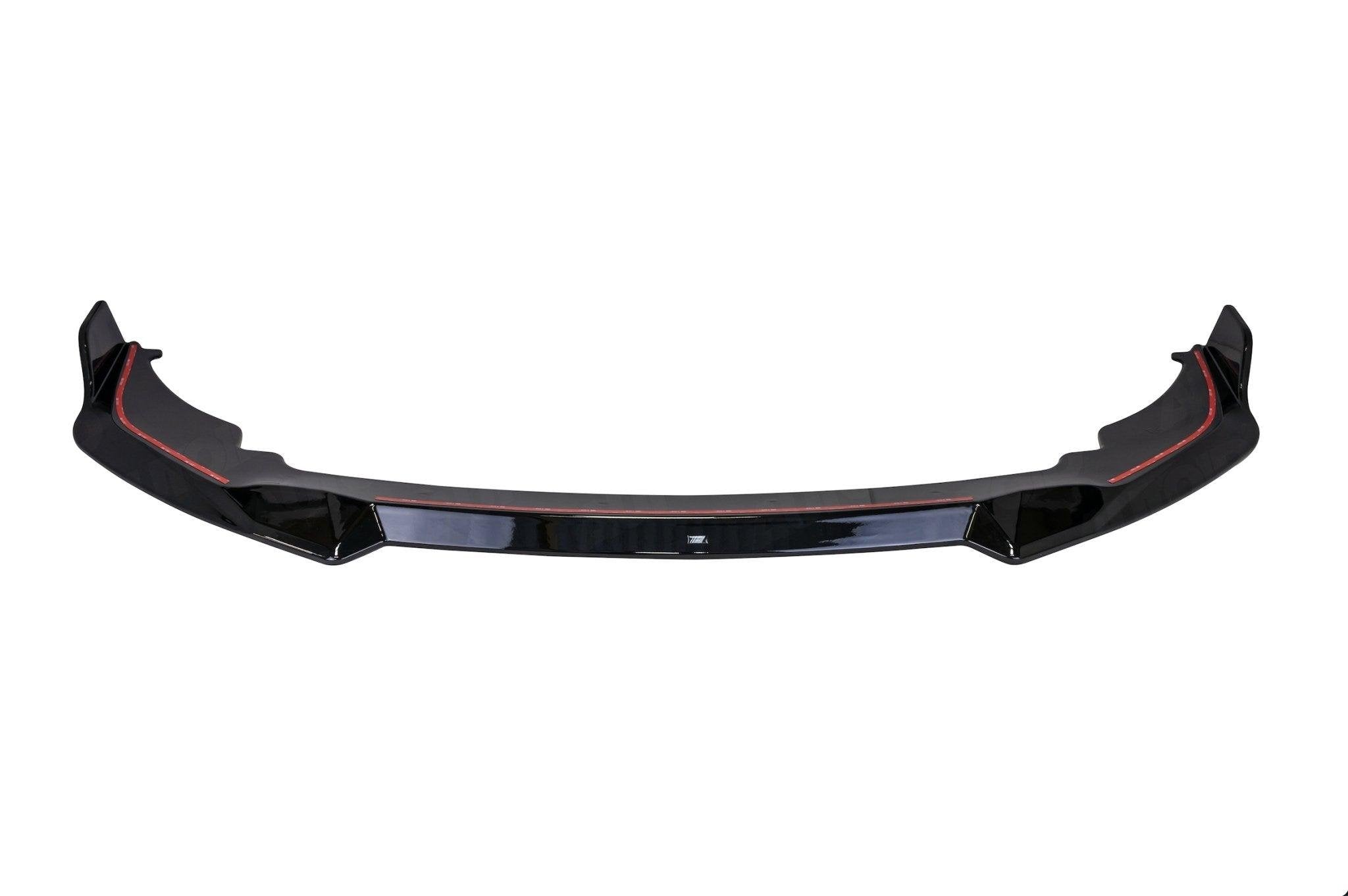 Gloss Black Competition Front Splitter for BMW 2 Series & M235i (2020+, F44) - AUTOID - Front Lips & Splitters - Essentials