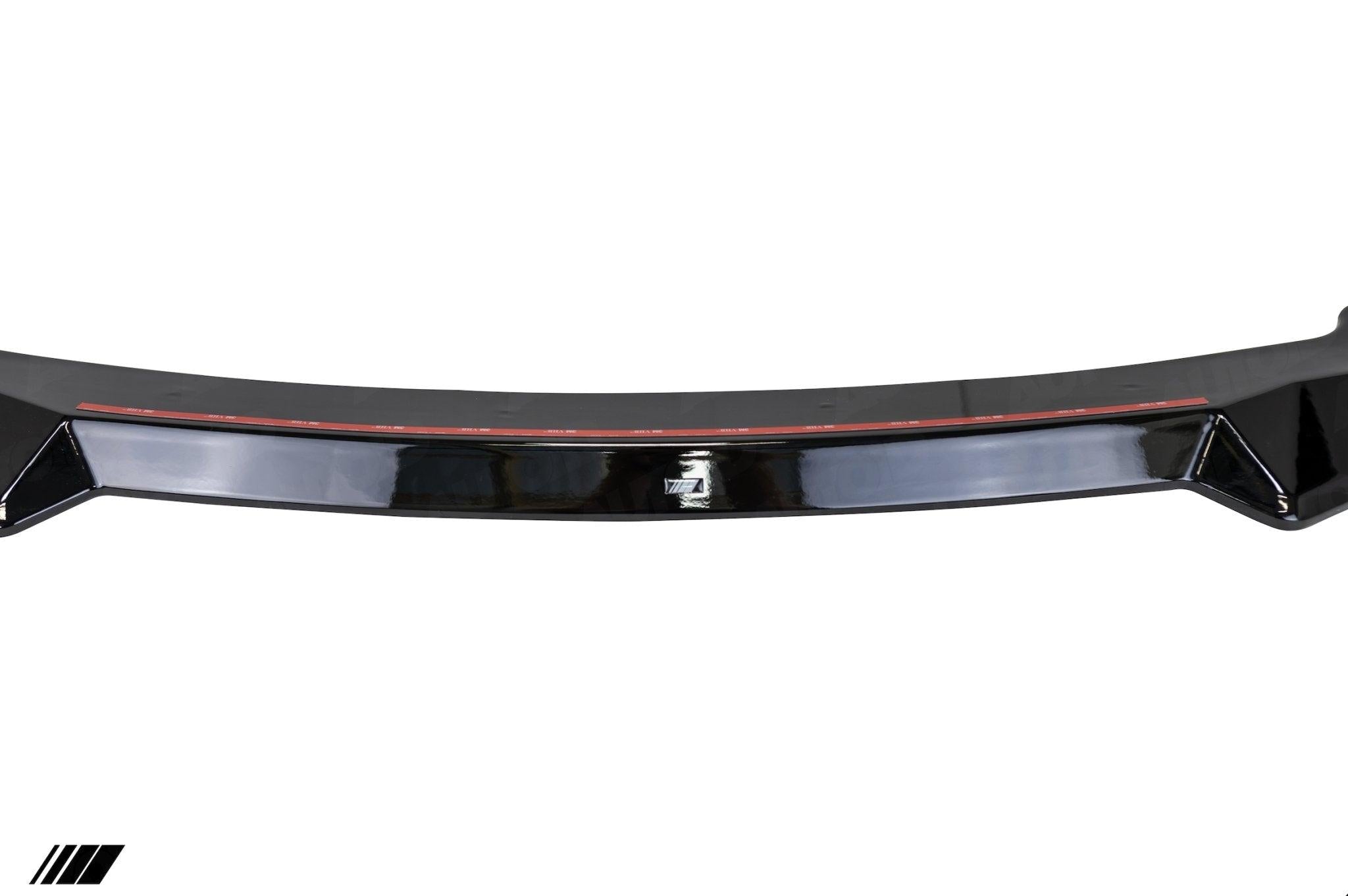 Gloss Black Competition Front Splitter for BMW 2 Series & M235i (2020+, F44) - AUTOID - Front Lips & Splitters - Essentials