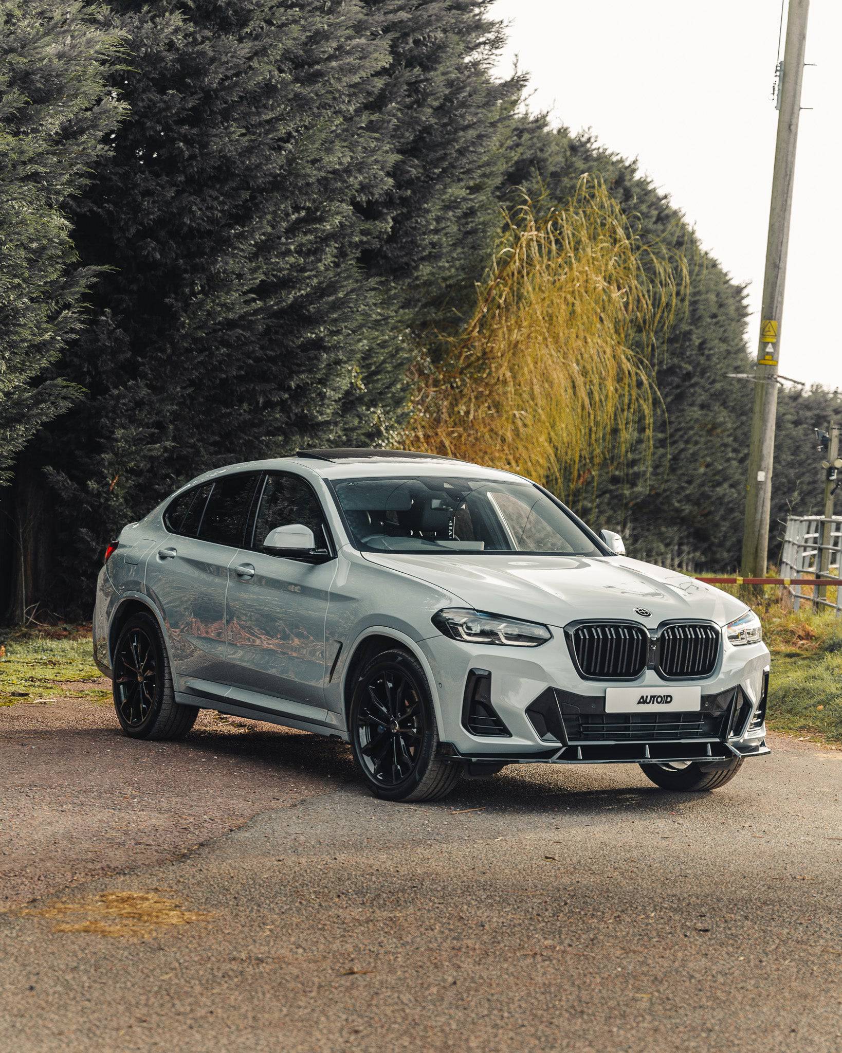 Gloss Black Kidney Grille for BMW X3 LCI & X4 LCI (2021+, G01 G02) - AUTOID - Front Grille - Essentials