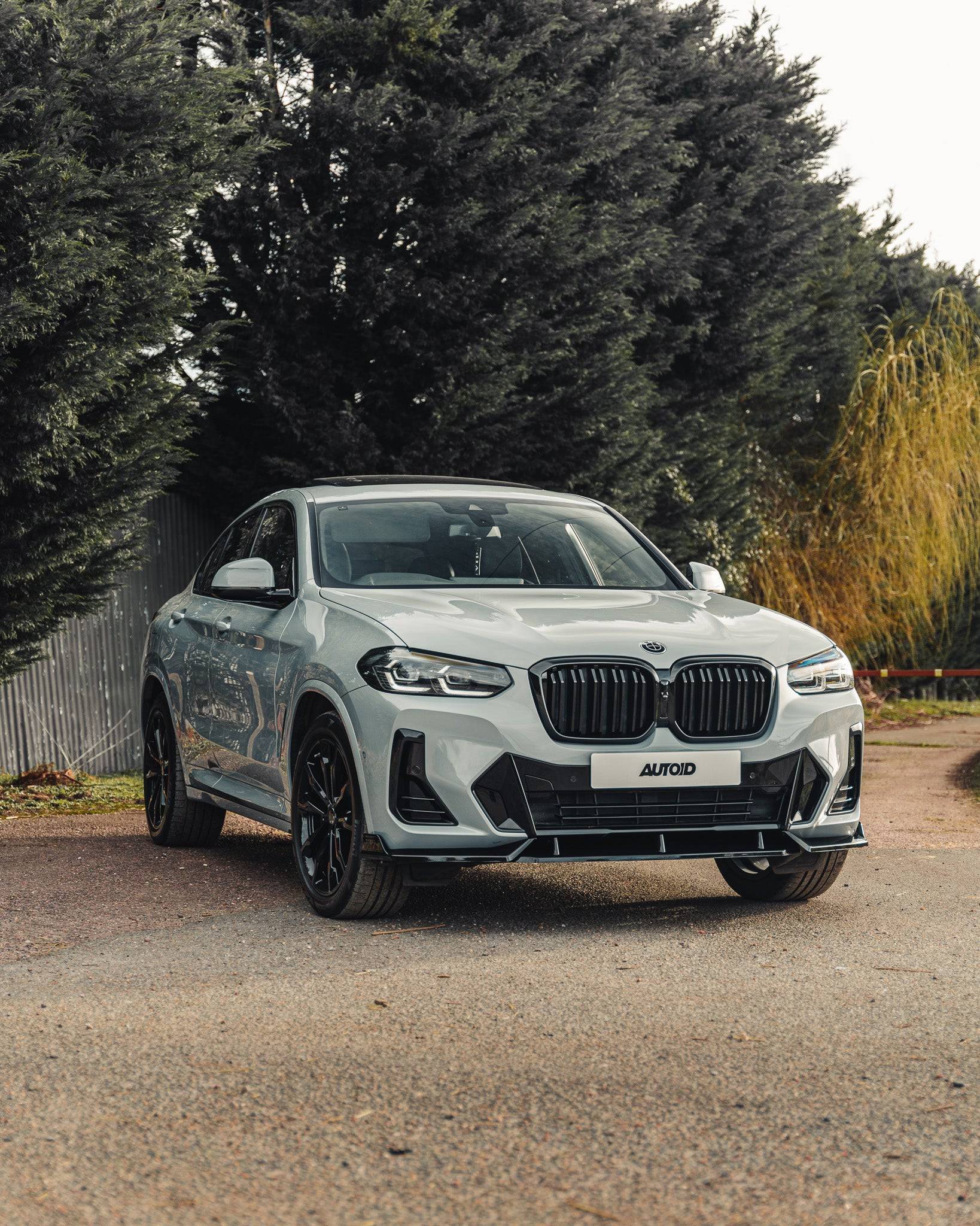 Gloss Black Kidney Grille for BMW X3 LCI & X4 LCI (2021+, G01 G02) - AUTOID - Front Grille - Essentials