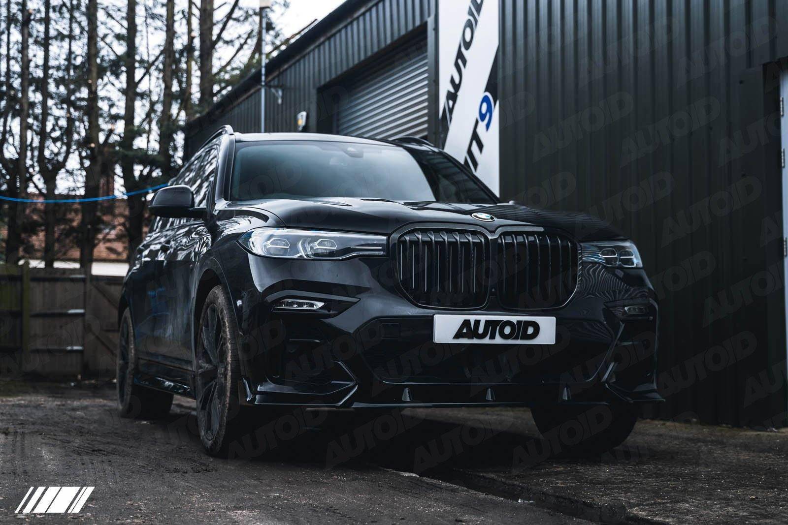 Gloss Black Kidney Grille for BMW X7 by FORM (2018+, G07) - AUTOID® - Front Grille - FORM Industries