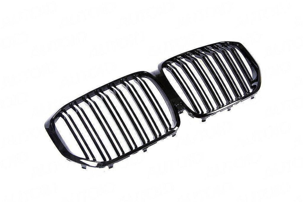 Gloss Black Kidney Grille for BMW X7 by FORM (2018+, G07) - AUTOID® - Front Grille - FORM Industries