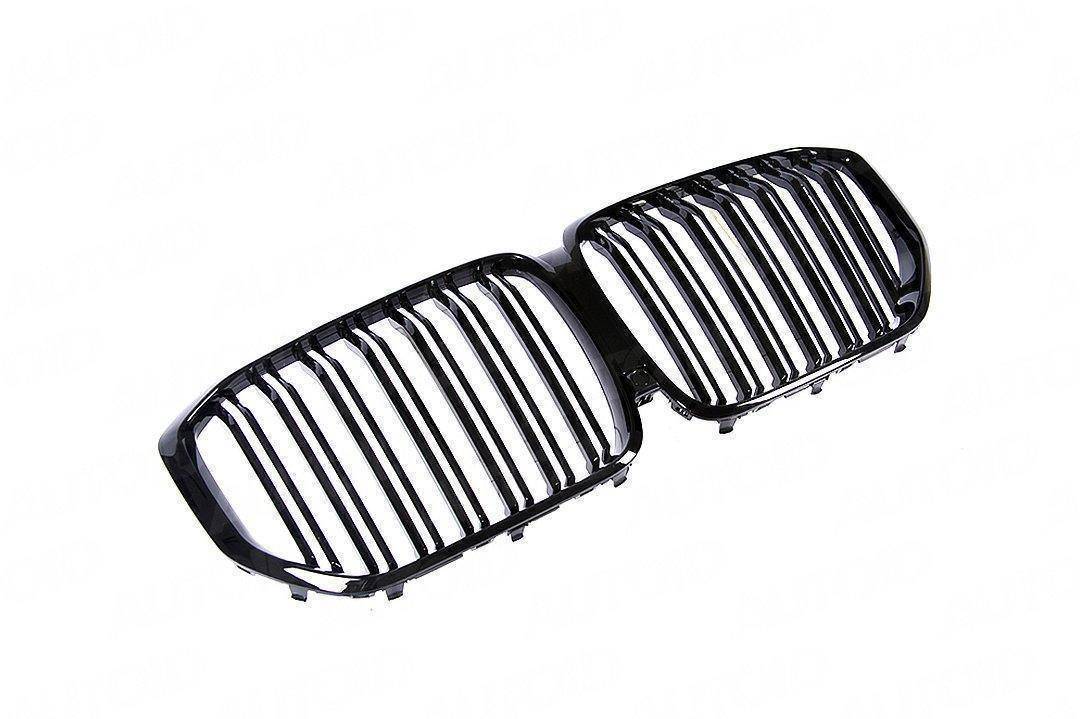 Gloss Black Kidney Grille for BMW X7 by FORM (2018+, G07) - AUTOID® - Front Grille - FORM Industries