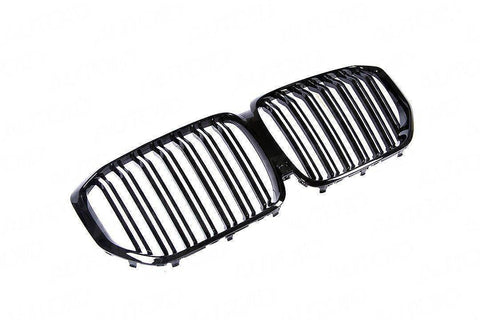Gloss Black Kidney Grille for BMW X7 by FORM (2018+, G07) - AUTOID® - Front Grille - FORM Industries