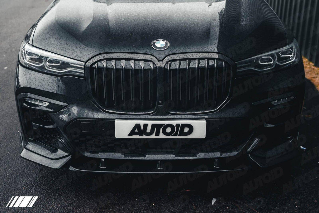 Gloss Black Kidney Grille for BMW X7 by FORM (2018+, G07) - AUTOID® - Front Grille - FORM Industries