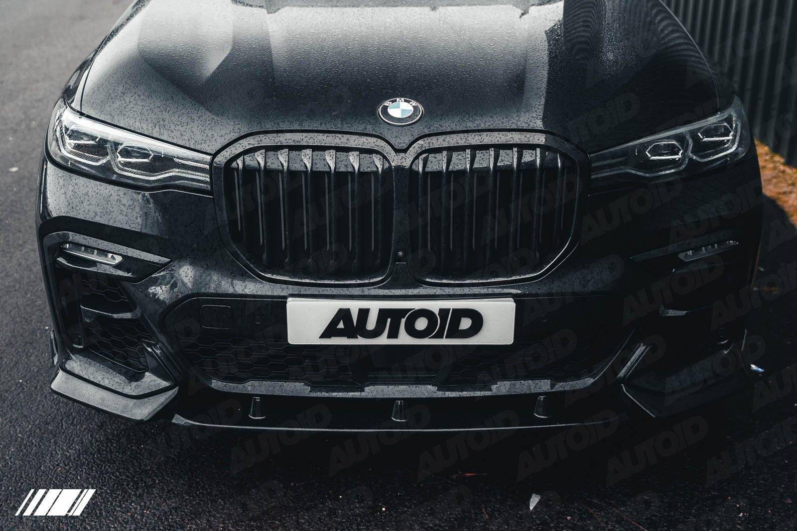 Gloss Black Kidney Grille for BMW X7 by FORM (2018+, G07) - AUTOID® - Front Grille - FORM Industries