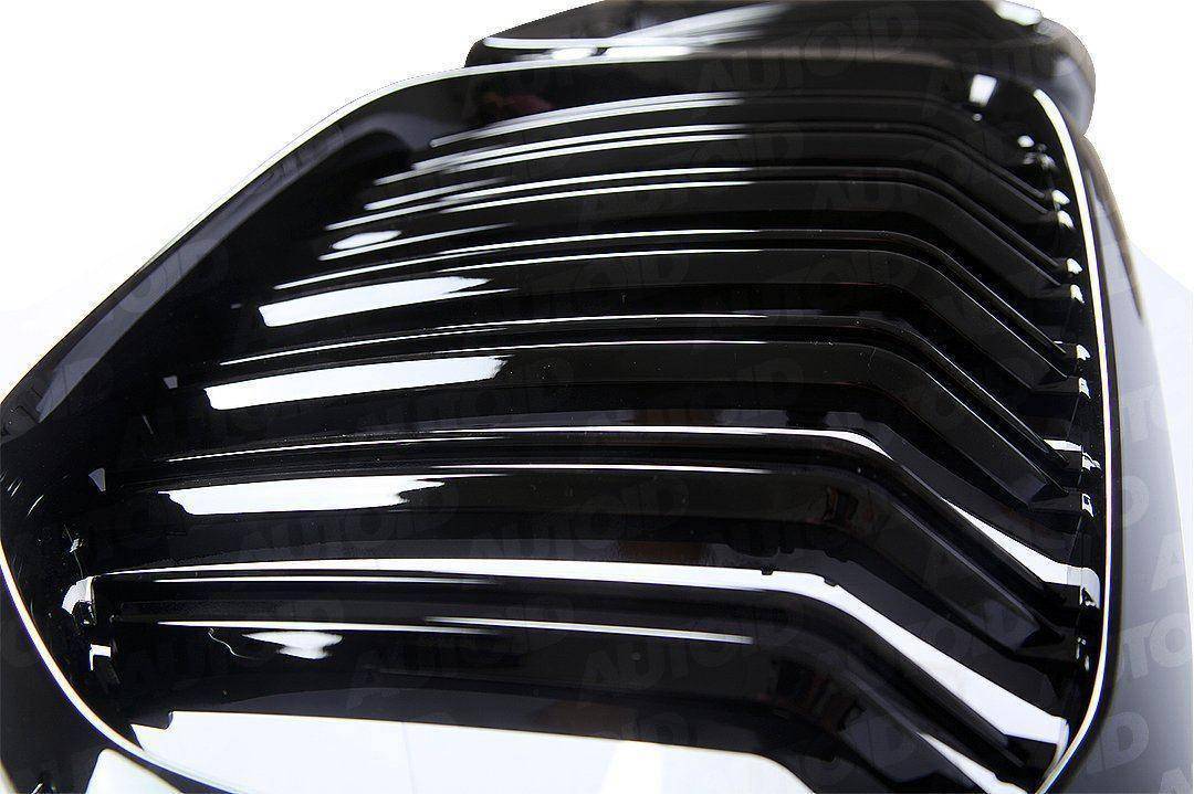 Gloss Black Kidney Grille for BMW X7 by FORM (2018+, G07) - AUTOID® - Front Grille - FORM Industries