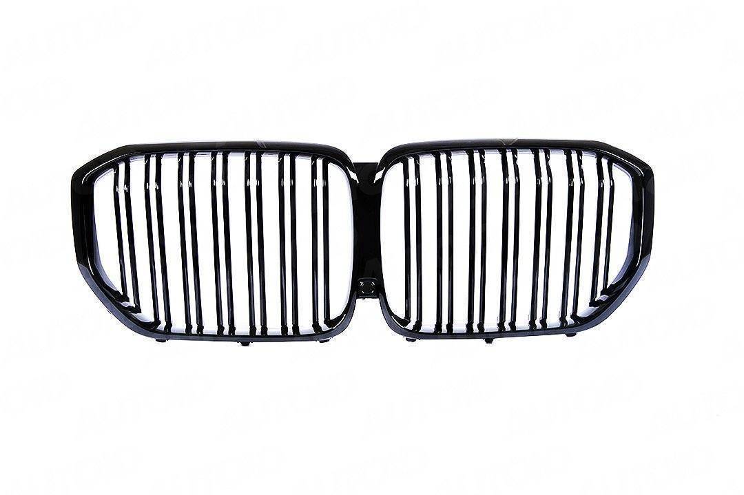 Gloss Black Kidney Grille for BMW X7 by FORM (2018+, G07) - AUTOID® - Front Grille - FORM Industries