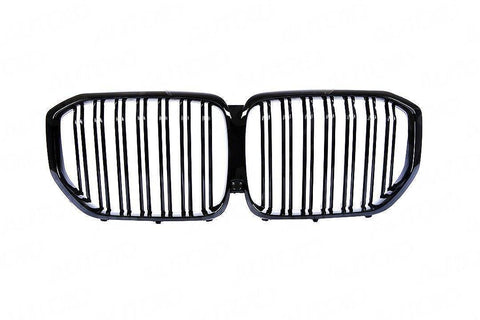 Gloss Black Kidney Grille for BMW X7 by FORM (2018+, G07) - AUTOID® - Front Grille - FORM Industries