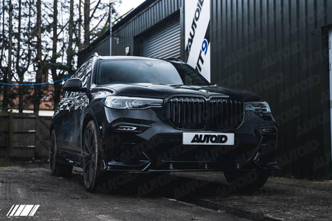 Gloss Black Kidney Grille for BMW X7 by FORM (2018+, G07) - AUTOID® - Front Grille - FORM Industries