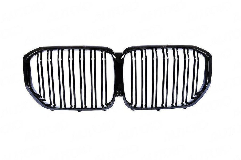 Gloss Black Kidney Grille for BMW X7 by FORM (2018+, G07) - AUTOID® - Front Grille - FORM Industries