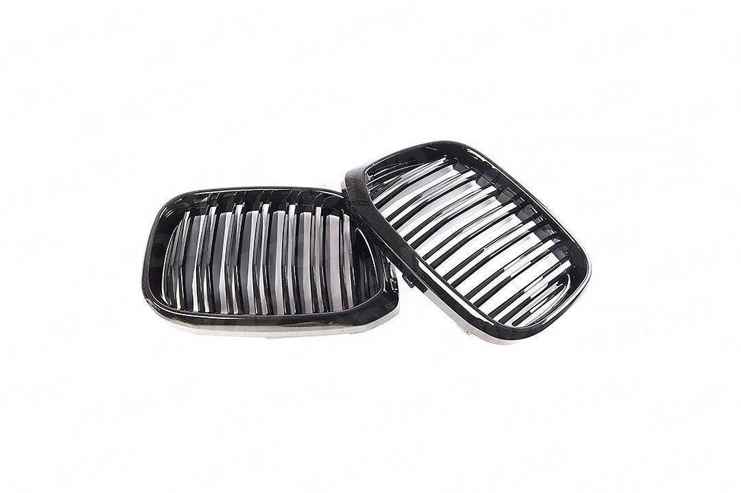 Gloss Black Kidney Grilles for BMW X3 & X4 (2019+, G01 G02) - AUTOID - Front Grille - Essentials