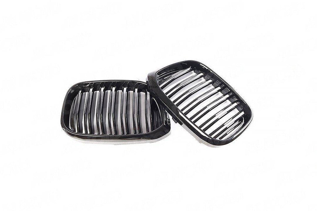 Gloss Black Kidney Grilles for BMW X3 & X4 by FORM (2019-2022, G01 G02) - AUTOID® - Front Grille - FORM Industries