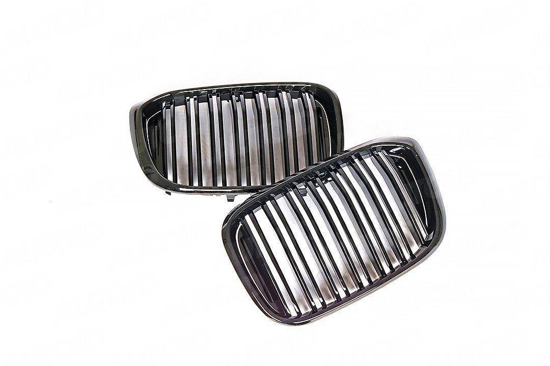 Gloss Black Kidney Grilles for BMW X3 & X4 by FORM (2019-2022, G01 G02) - AUTOID® - Front Grille - FORM Industries