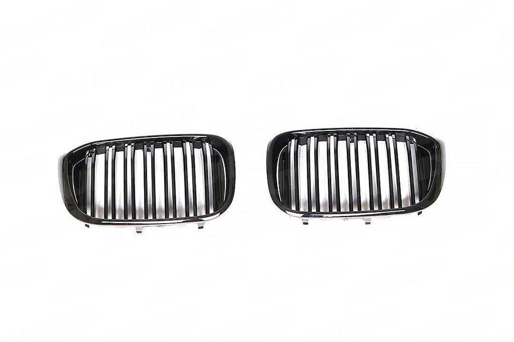 Gloss Black Kidney Grilles for BMW X3 & X4 by FORM (2019-2022, G01 G02) - AUTOID® - Front Grille - FORM Industries