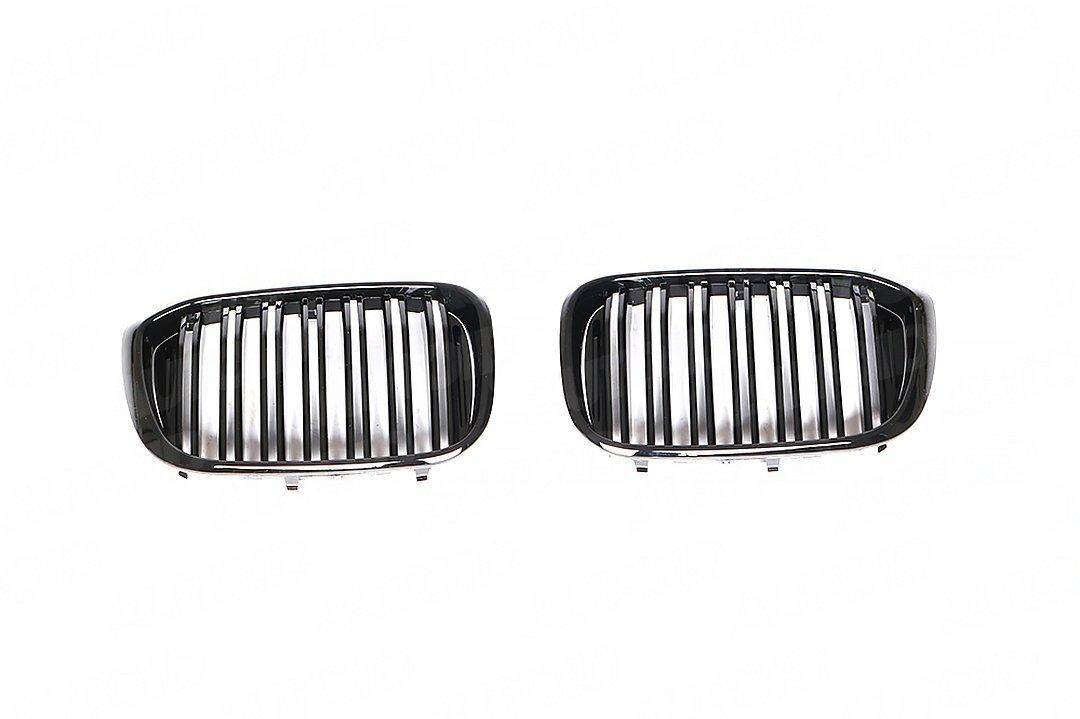 Gloss Black Kidney Grilles for BMW X3 & X4 by FORM (2019-2022, G01 G02) - AUTOID® - Front Grille - FORM Industries
