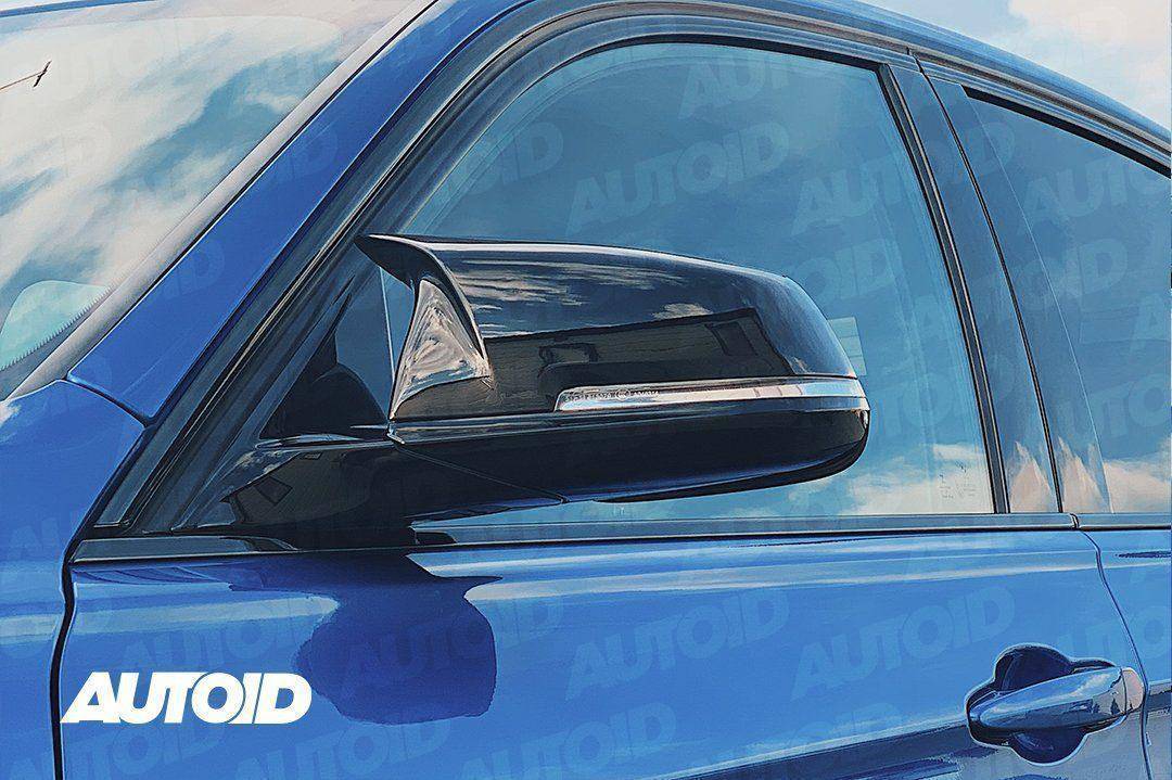 Gloss Black M Style Wing Mirror Covers for BMW (2012 - 2019, F20 F21 F22 F30 F32 F87) - AUTOID - Mirror Covers - Essentials