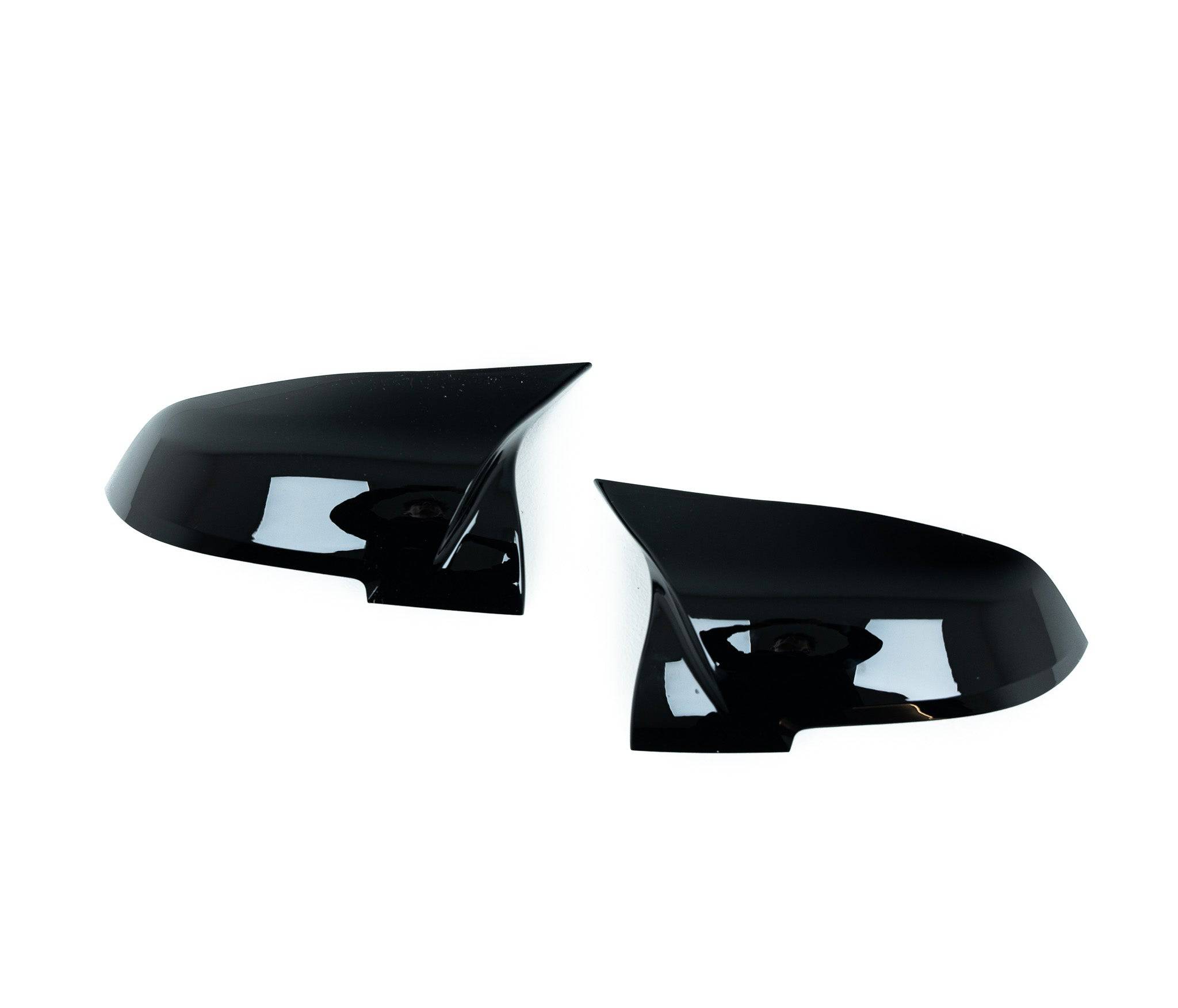 Gloss Black M Style Wing Mirror Covers for BMW (2012 - 2019, F20 F21 F22 F30 F32 F87) - AUTOID - Mirror Covers - Essentials