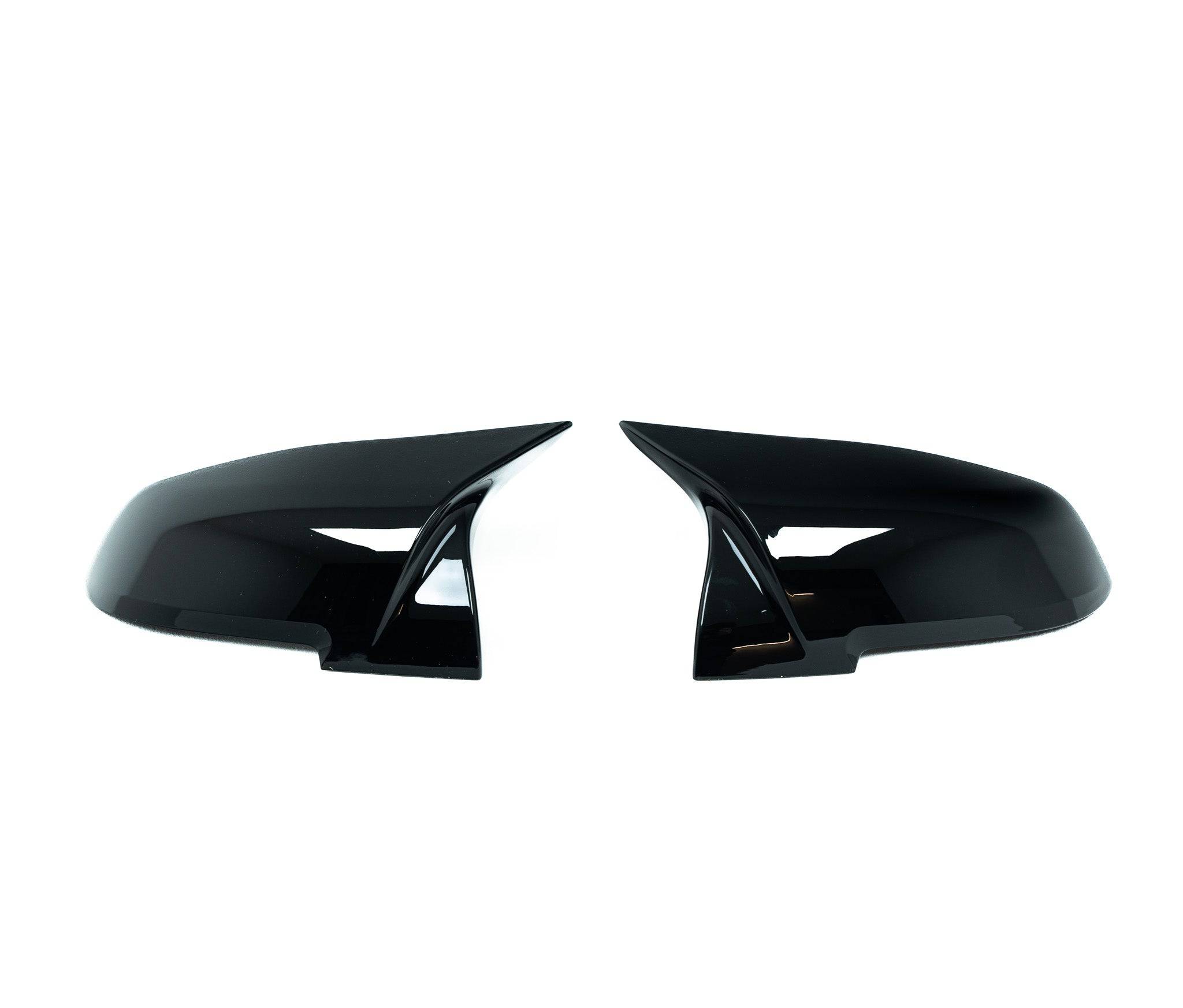 Gloss Black M Style Wing Mirror Covers for BMW (2012 - 2019, F20 F21 F22 F30 F32 F87) - AUTOID - Mirror Covers - Essentials