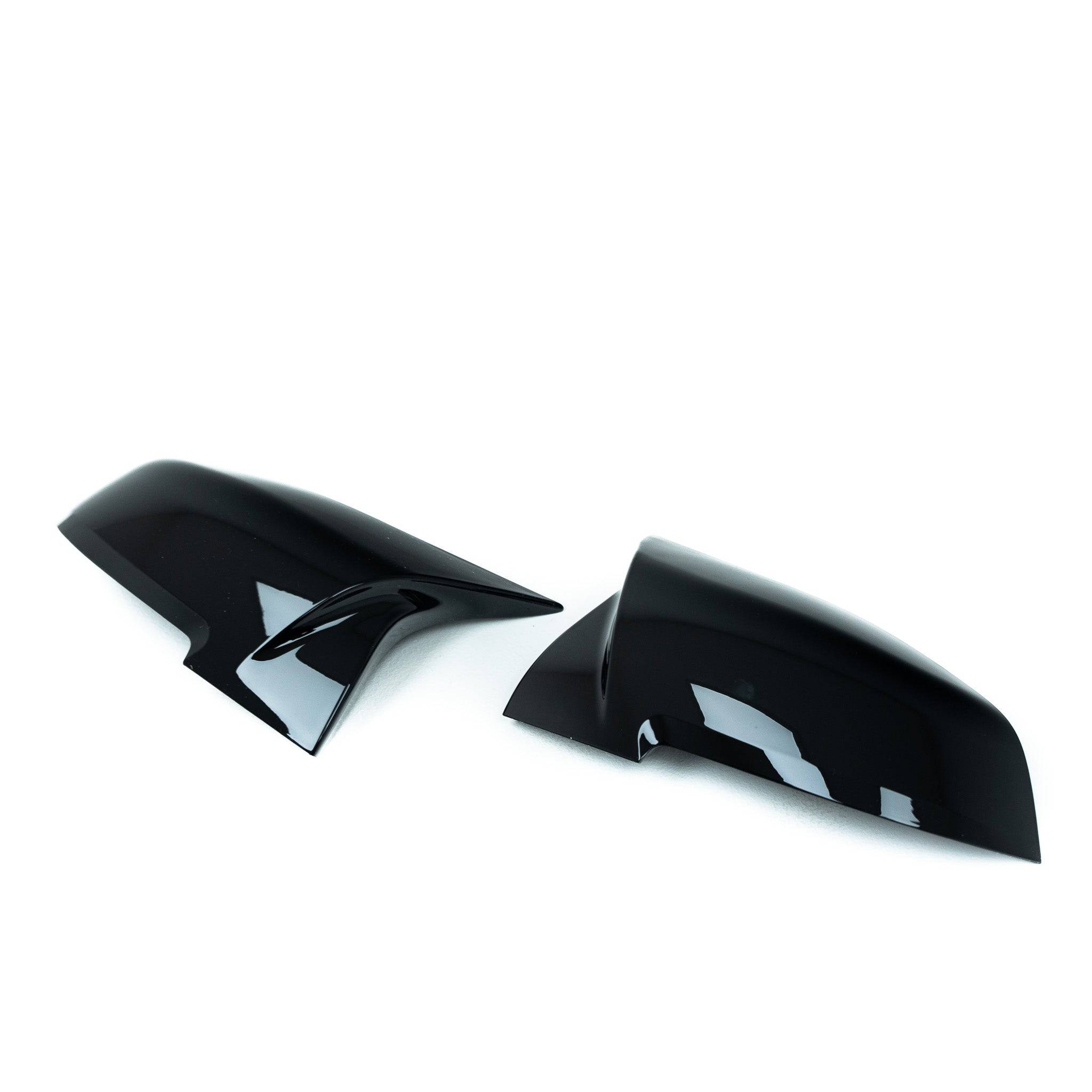 Gloss Black M Style Wing Mirror Covers for BMW (2012 - 2019, F20 F21 F22 F30 F32 F87) - AUTOID - Mirror Covers - Essentials