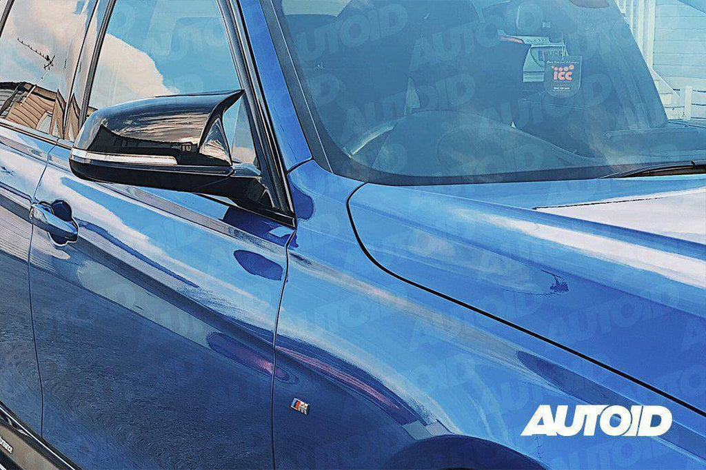 Gloss Black M Style Wing Mirror Covers for BMW (2012 - 2019, F20 F21 F22 F30 F32 F87) - AUTOID - Mirror Covers - Essentials