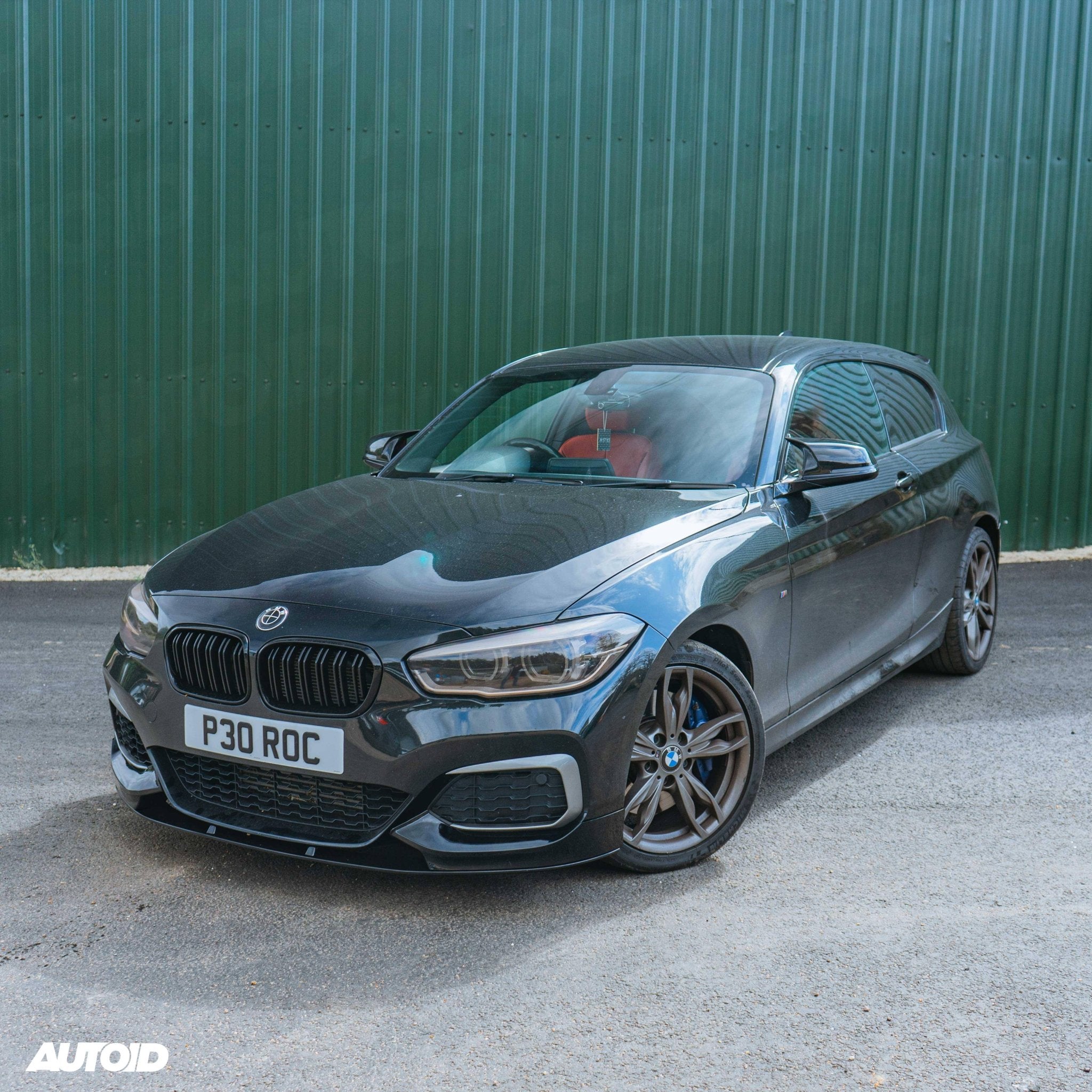 Gloss Black Performance Front Splitter for BMW 1 Series, M135i & M140i (2015 - 2019 LCI, F20 F21) - AUTOID - Front Lips & Splitters - Essentials