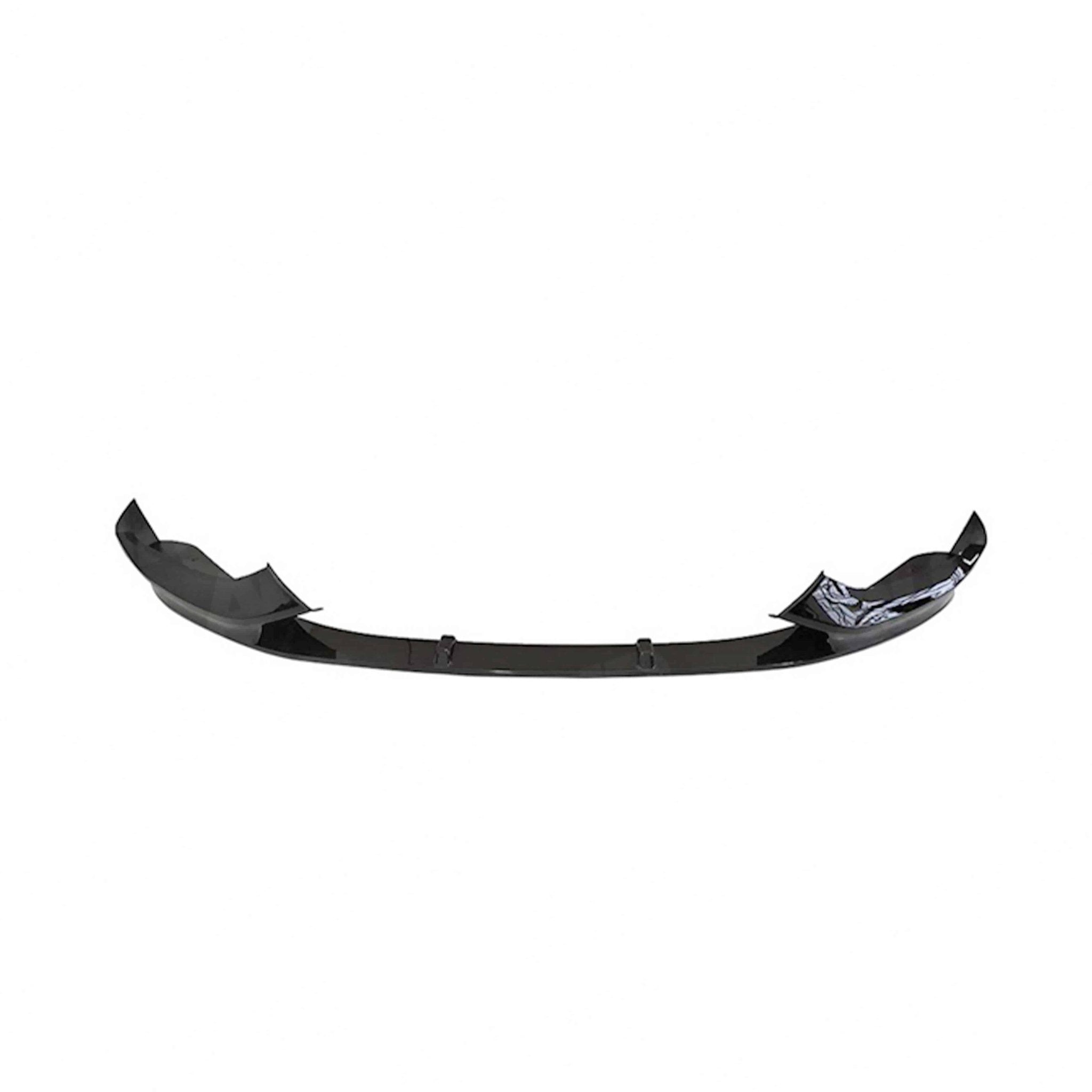 Gloss Black Performance Front Splitter for BMW 1 Series, M135i & M140i (2015 - 2019 LCI, F20 F21) - AUTOID - Front Lips & Splitters - Essentials