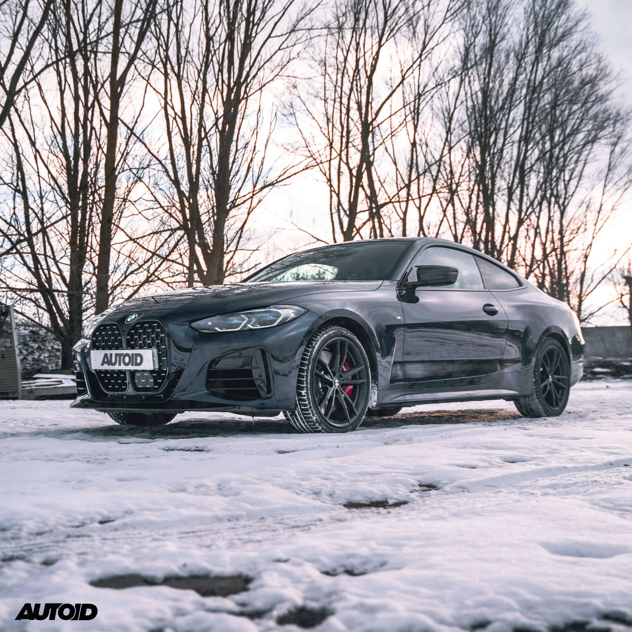 Gloss Black Performance Front Splitter for BMW 4 Series (2020+, G22 G23) - AUTOID - Front Lips & Splitters - Essentials