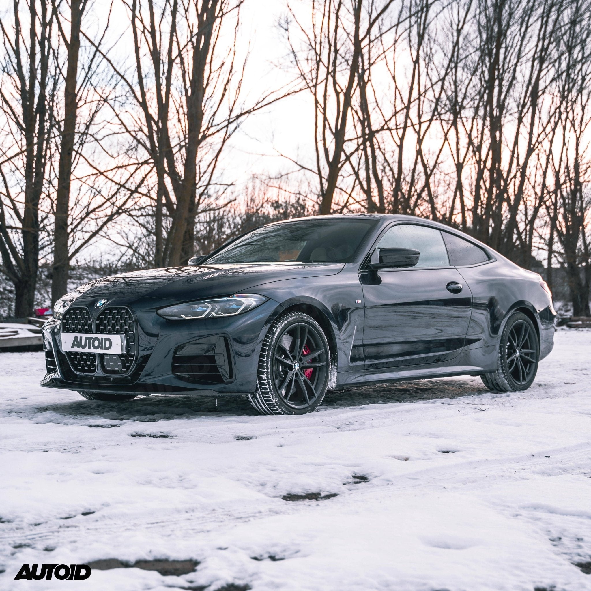 Gloss Black Performance Front Splitter for BMW 4 Series (2020+, G22 G23) - AUTOID - Front Lips & Splitters - Essentials