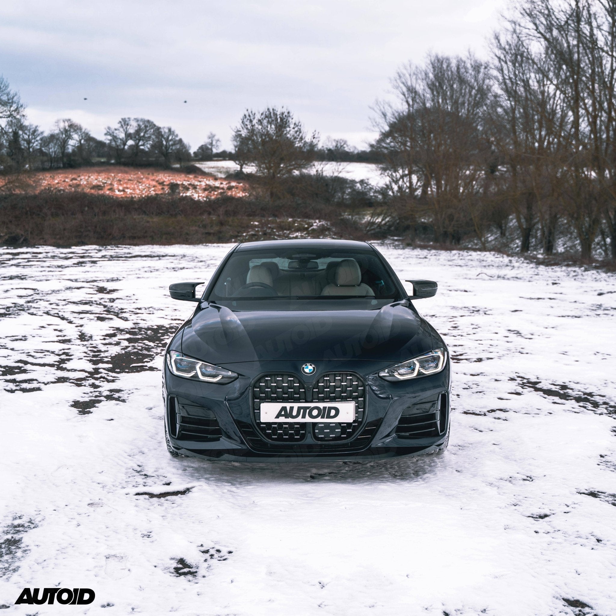 Gloss Black Performance Front Splitter for BMW 4 Series (2020+, G22 G23) - AUTOID - Front Lips & Splitters - Essentials