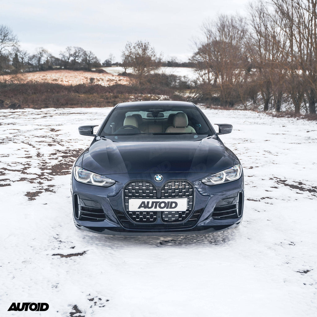 Gloss Black Performance Front Splitter for BMW 4 Series by FORM (2020+, G22 G23) - AUTOID® - Front Lips & Splitters - FORM Industries