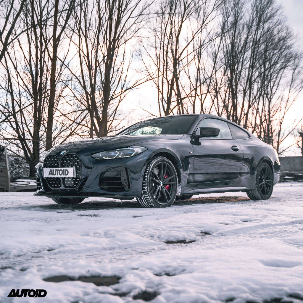 Gloss Black Performance Front Splitter for BMW 4 Series by FORM (2020+, G22 G23) - AUTOID® - Front Lips & Splitters - FORM Industries