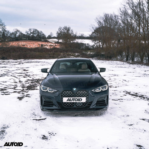 Gloss Black Performance Front Splitter for BMW 4 Series by FORM (2020+, G22 G23) - AUTOID® - Front Lips & Splitters - FORM Industries