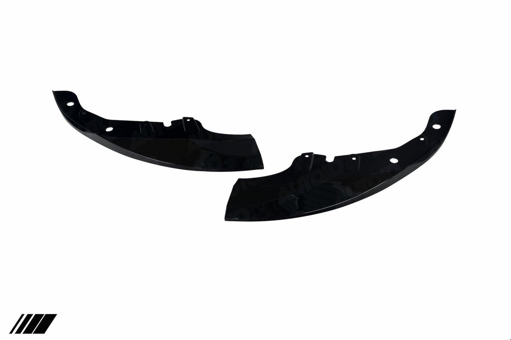 Gloss Black Performance Front Splitter for BMW 4 Series by FORM (2020+, G22 G23) - AUTOID® - Front Lips & Splitters - FORM Industries