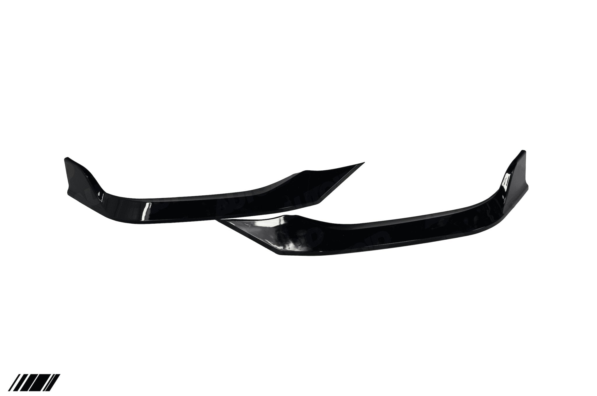 Gloss Black Performance Front Splitter for BMW 8 Series by FORM (2018+, G14 G15 G16) - AUTOID® - Front Lips & Splitters - FORM Industries